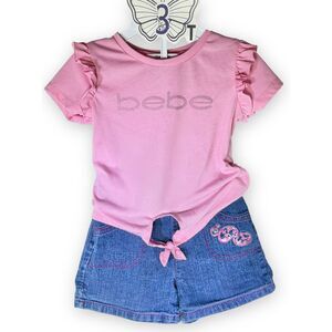 Trendy Summer Outfit | bebe | 3T Girls Outfit | 3T Summer Clothes